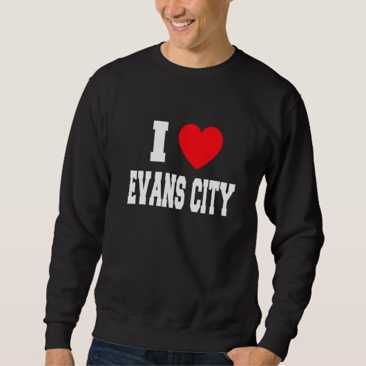 Ik hou van Evans City Trui (Voorkant)