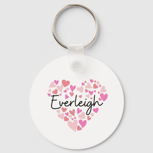 Ik hou van Everleigh Sleutelhanger (Voorkant)