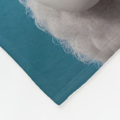 Ik hou van Ewe Fleece Deken (Hoek)