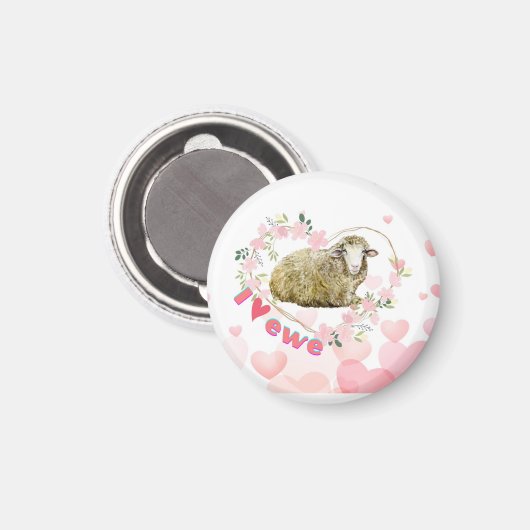 Ik hou van Ewe Magneet (Voorkant / Achterkant)