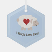 Ik hou van Ewe Ornament (Voorkant)