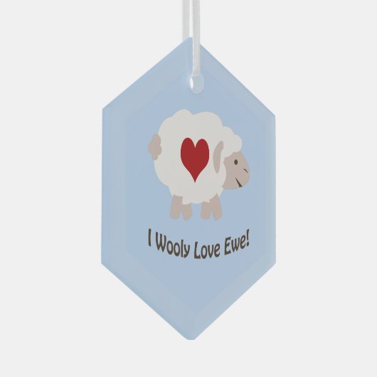 Ik hou van Ewe Ornament (Voorkant Rechts)