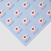 Ik hou van Ewe Tissuepapier (Detail)