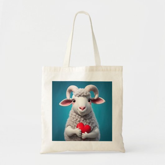 Ik hou van Ewe Tote Bag (Voorkant)