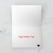 Ik hou van Ewe Valentijnsdag Kaart (Binnen)