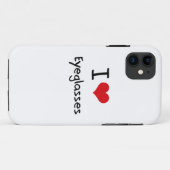 Ik hou van Eyeglassen Case-Mate iPhone Case (Achterkant (horizontaal))