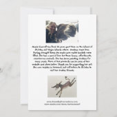 Ik hou van ezels bedankkaart (Achterkant)