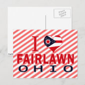 Ik hou van Fairlawn, Ohio Briefkaart (Voorkant / Achterkant)