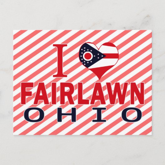 Ik hou van Fairlawn, Ohio Briefkaart (Voorkant)