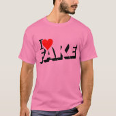 Ik hou van Fake T-shirt (Voorkant)