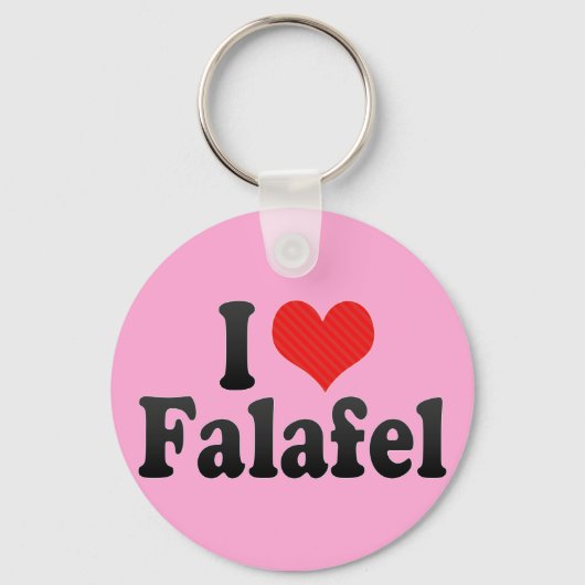 Ik hou van Falafel Sleutelhanger (Voorkant)