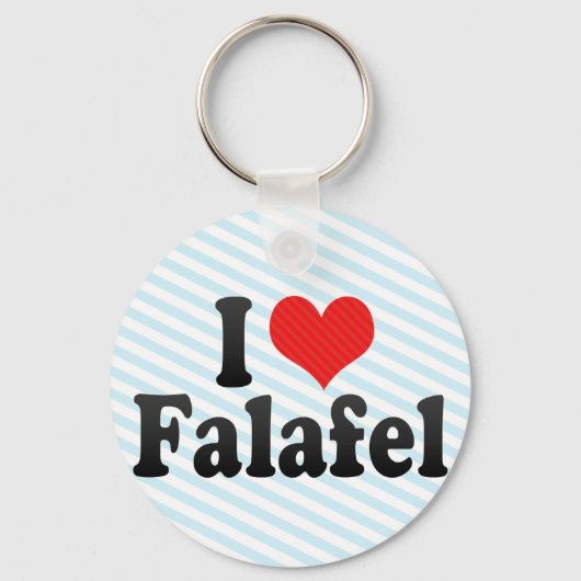 Ik hou van Falafel Sleutelhanger (Voorkant)