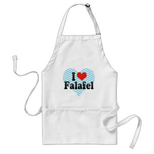 Ik hou van Falafel Standaard Schort