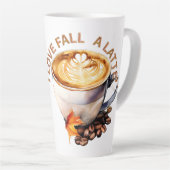 Ik hou van Fall A Latte' Latte Mok (Rechterhoek)