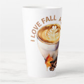 Ik hou van Fall A Latte' Latte Mok (Voorkant)