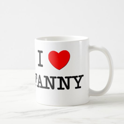 Ik hou van Fanny Koffiemok (Rechts)