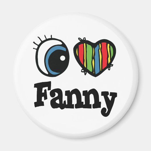 Ik hou van Fanny Magneet (Voorkant)