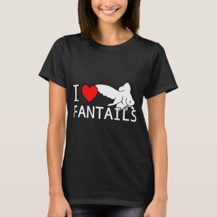 Ik hou van fantail Goudvis Fancy Goudvis Aquarium T-shirt