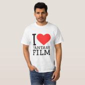 Ik hou van fantasy films t-shirt (Voorkant volledig)