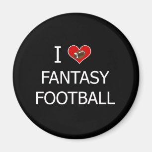 Ik hou van Fantasy Football Magneet