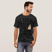 Ik hou van Fat Ca Funny Fat Cat T - shirts Vrouwen (Voorkant volledig)