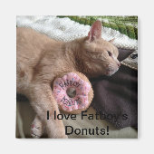 Ik hou van Fatboy's Donuts Magnet (Voorkant)