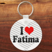 Ik hou van Fatima Sleutelhanger (Voorkant)