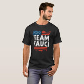 Ik hou van Fauci - Team Fauci T-shirt (Voorkant volledig)
