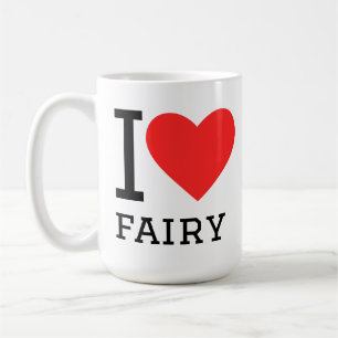 Ik hou van fee koffiemok