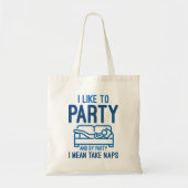 Ik hou van feest tote bag (Voorkant)