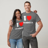 Ik hou van Femboy cadeau T-shirt (Unisex)