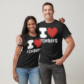 Ik hou van femboys t-shirt (Unisex)