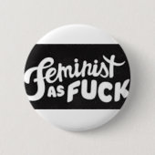 ik hou van feminisme ronde button 5,7 cm (Voorkant)