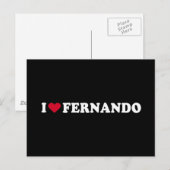 IK HOU VAN FERNANDO BRIEFKAART (Voorkant / Achterkant)