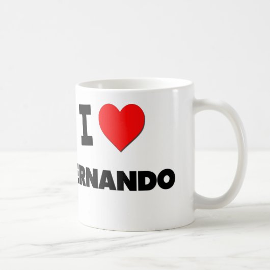 Ik hou van Fernando Koffiemok (Rechts)