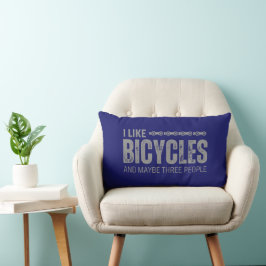 Ik hou van fietsen en misschien drie mensen citere kussen