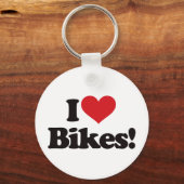 Ik hou van fietsen! sleutelhanger (Voorkant)