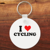 Ik hou van fietsen sleutelhanger (Voorkant)