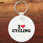 Ik hou van fietsen sleutelhanger (Voorkant)