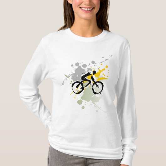 Ik hou van fietsen t-shirt (Voorkant)