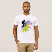 Ik hou van fietsen t-shirt (Voorkant volledig)