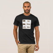 Ik hou van fietsen T-Shirt (Voorkant volledig)
