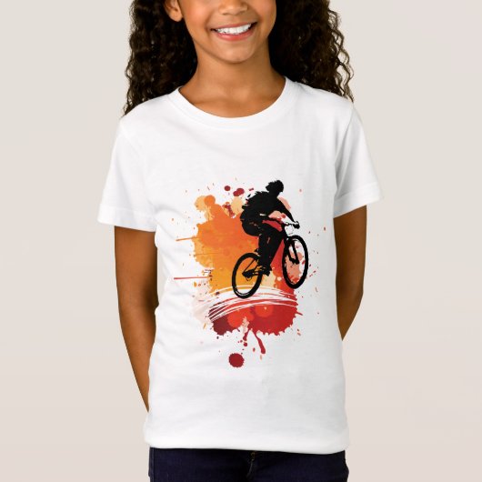 Ik hou van fietsen t-shirt (Voorkant)