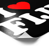 Ik hou van FIJI Foto Afdruk (Hoek)