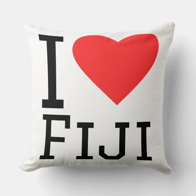 Ik hou van fiji kussen (Voorkant)