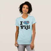 Ik hou van Fiji T-shirt (Voorkant volledig)