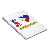 Ik hou van Filipijnen Notitieboek (Rechterzijde)