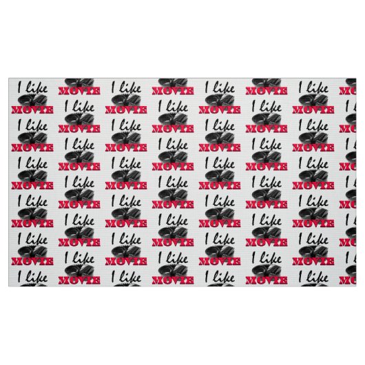 Ik hou van film stof (Fat Quarter)