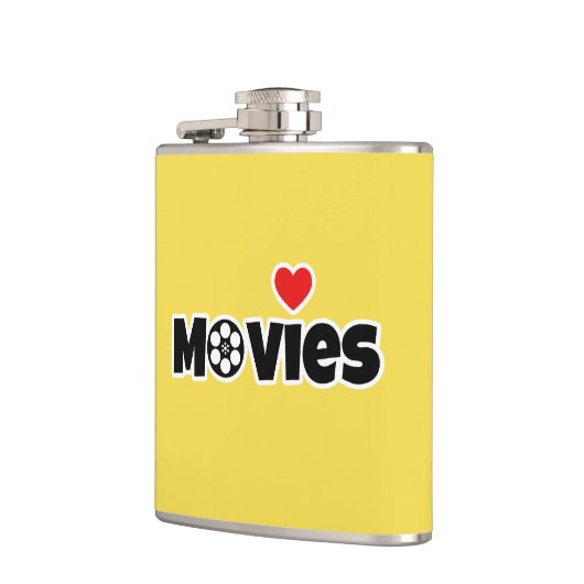 Ik hou van films heupfles (Links)