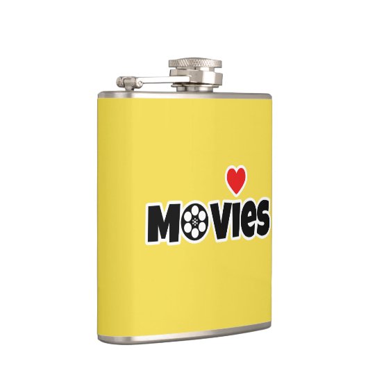 Ik hou van films heupfles (Rechts)